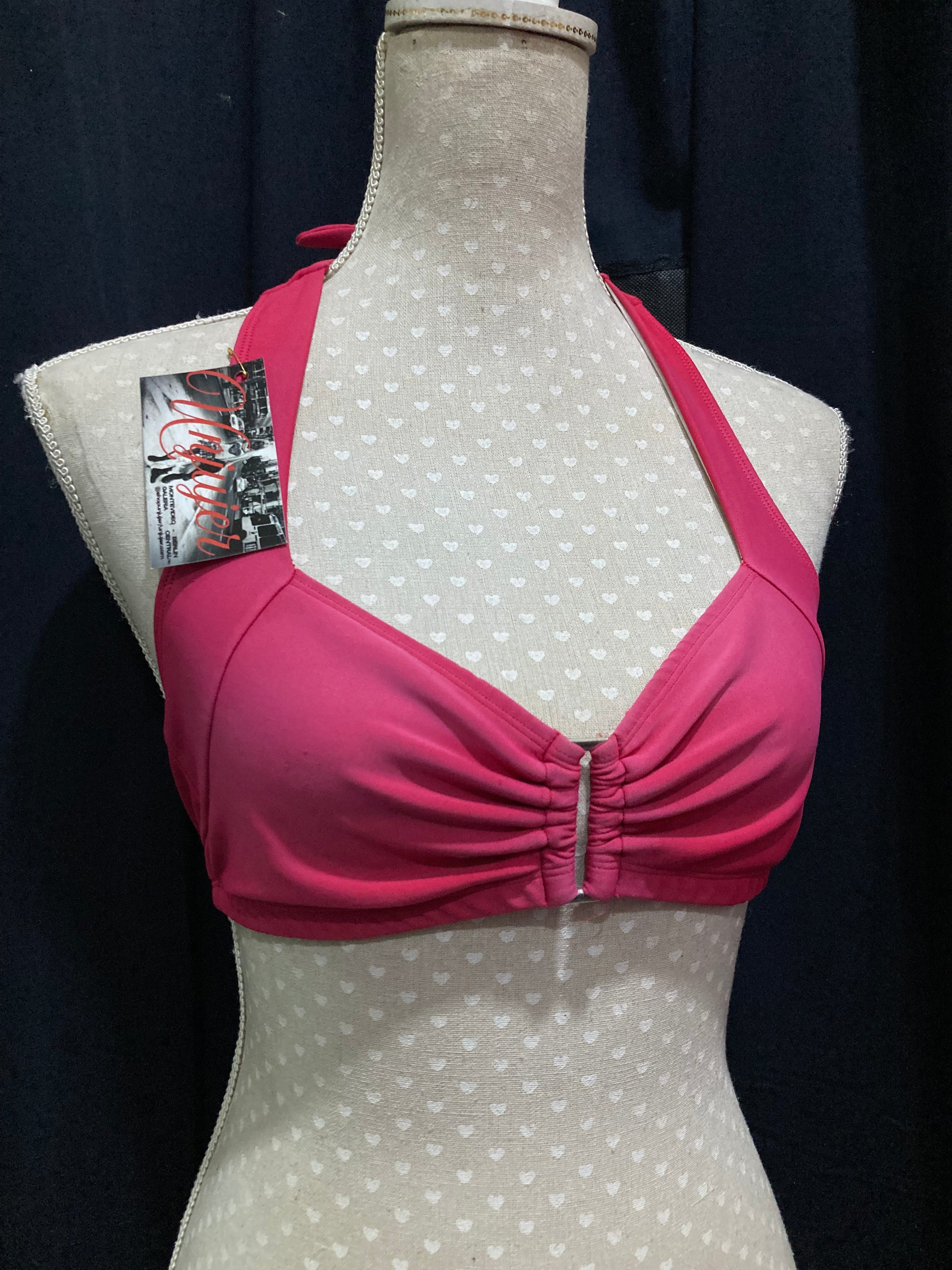bikini top fucsia