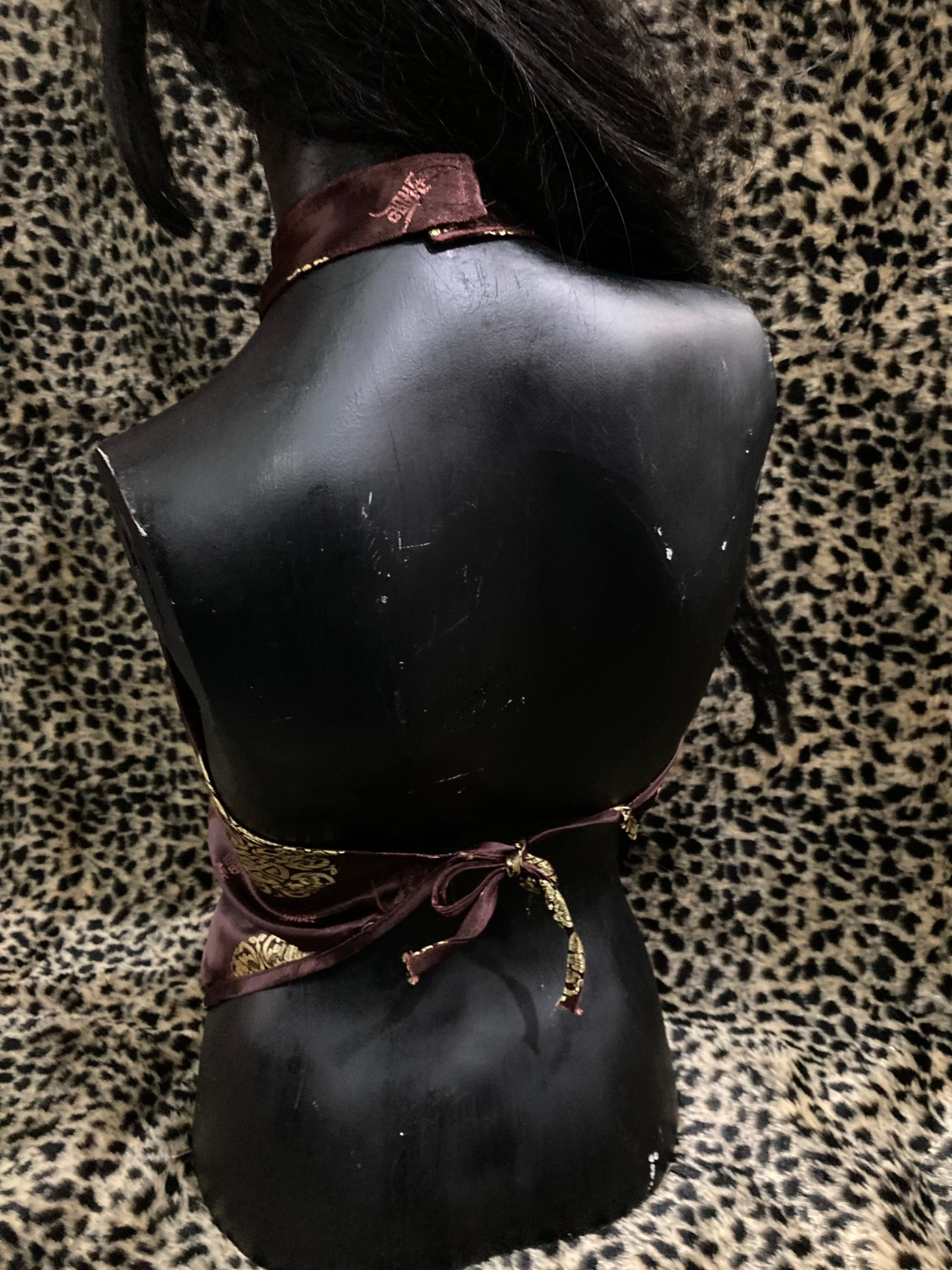 top Chino marrón