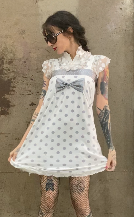 vestido moño