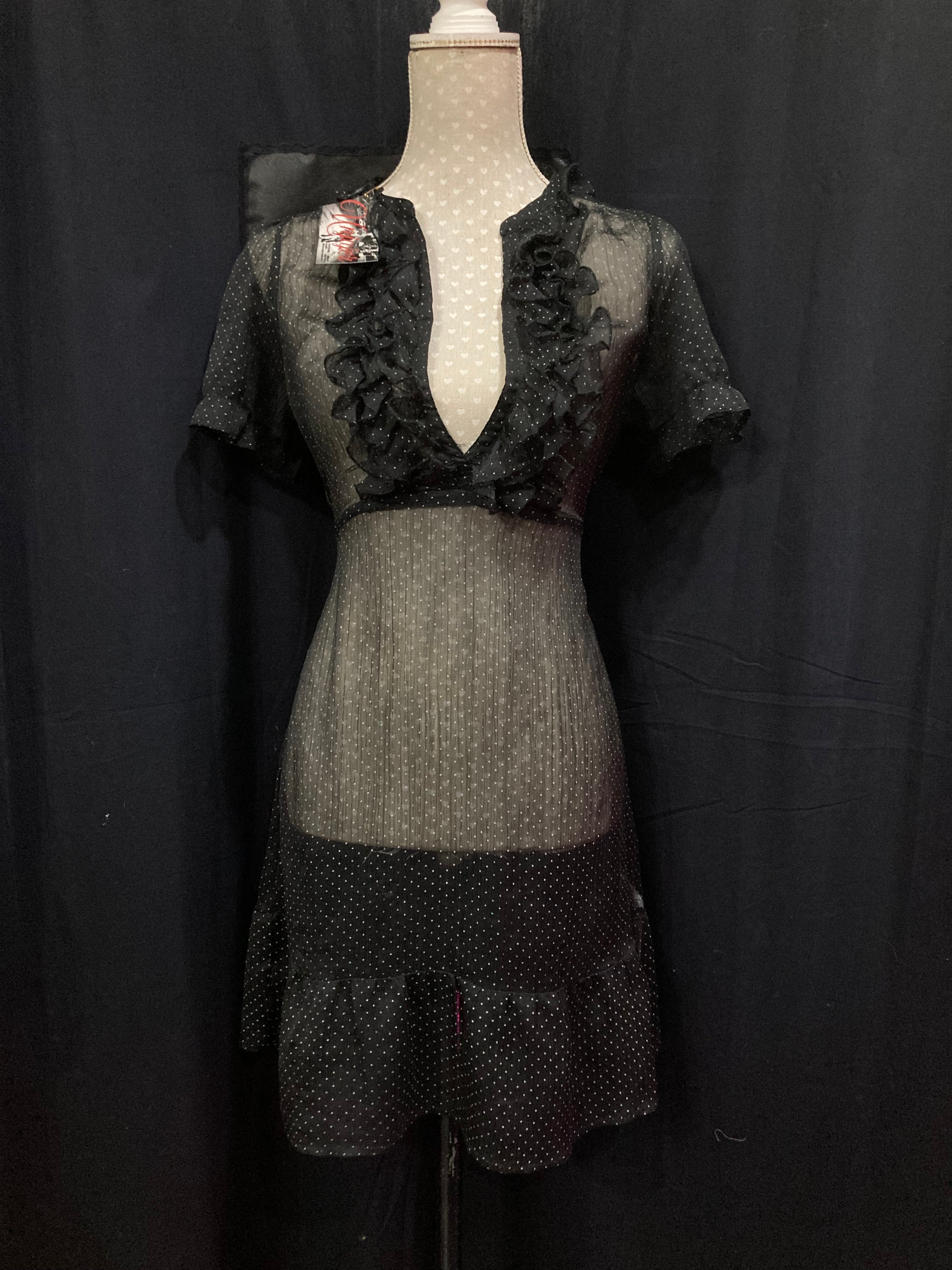 vestido polka dots