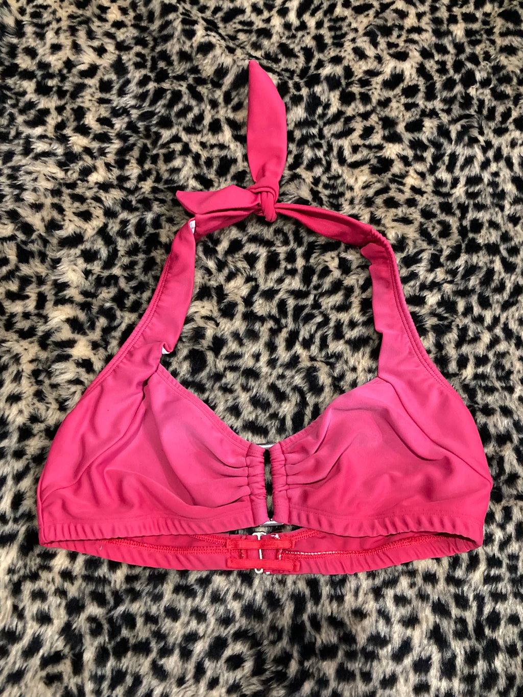 bikini top fucsia