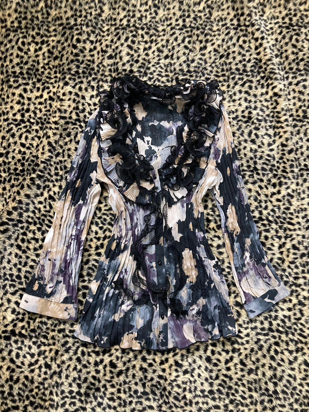 camisa volados