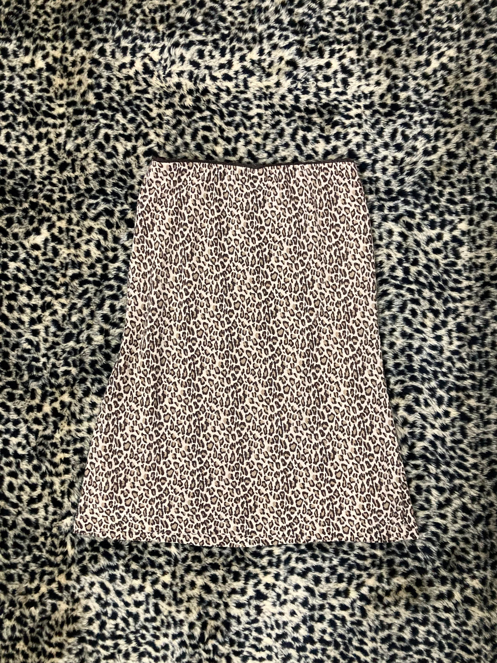 falda 90s leopardo