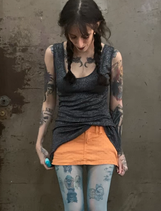 blusa-minidress brilli